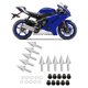 thumbnail image 4 of Kit de Carenado de Motocicleta, Parabrisas Pantalla de Viento Spike M5 Tornillos Tuercas Juego de Motocicletas Accesorios de Modificación de aluminio Cncaccesorios de Aleación, 4 of 7