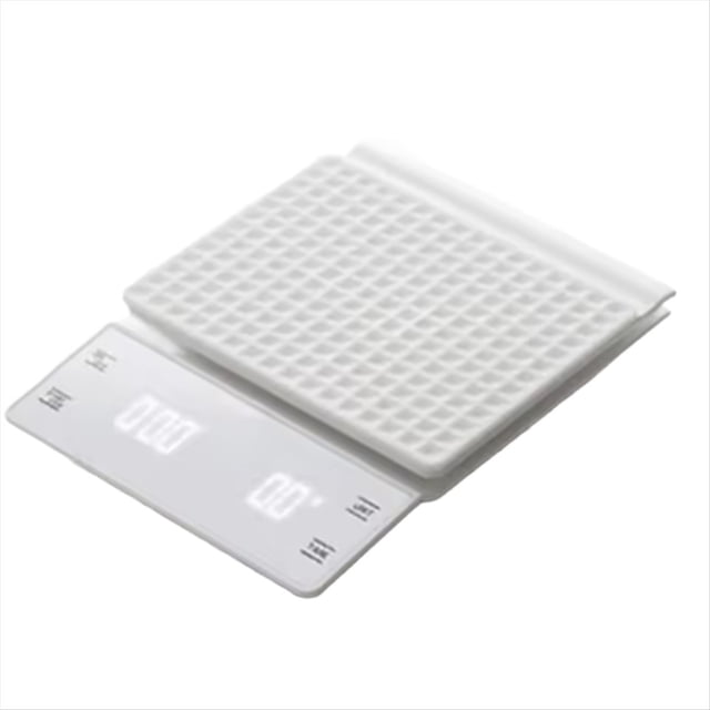 Báscula Electrónica de Cocina con Temporizador Digital, Balanza de Café con Pantalla LED, 3 Kg-0,1 G, 6002
