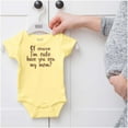 thumbnail image 5 of Cute Like Mom New Daughter Adorable Bodysuit Jumper Girls Infant Baby Brisco Brands NB, 5 of 6