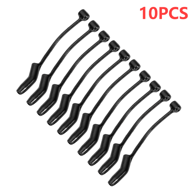 50-1PCS Rig Aligner Carp Fishing Accessories D Rig Kicker Hook Line Aligners Anti Sleeves for Outdoor Fishing Supplies 10PCS Large