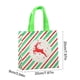 thumbnail image 3 of Bolsa de regalo navideña de tela no tejida | Bolsa plegable impermeable para guardar regalos navideños | Bolsa reutilizable navideña con asa resistente | Para dulces, pequeños regalos, decoración y, 3 of 6