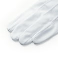 thumbnail image 6 of JISEN Men's Touch Screen Parade Nylon Cotton Gloves, White, 6 of 6