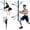 blue, variant on Elastic Fitness bar, Weight bar, Core Strength Training, Arm Twister, Home Gym Workout, Suitable for Men, Women Body Shaping and Fat Burning Training
