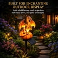 thumbnail image 3 of Dragon Legacy Golden Ember Edition Solar Garden Light, All-Weather Dragon Solar Statue, Warm LED Illumination for Evening Yard Ambiance, 3 of 7