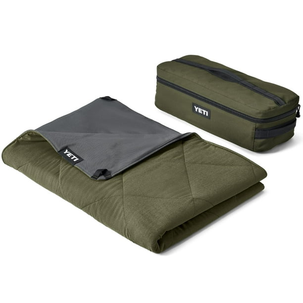 Manta YETI Lowlands multiusos con bolsa de viaje, color verde oliva