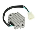 thumbnail image 2 of Rectificador regulador de voltaje de motocicleta, rectificador regulador de voltaje de 12 V, rectificador regulador de motocicleta, convertidor de voltaje, regulador de ingeniería de precisión, 2 of 9