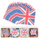 thumbnail image 2 of bolsas de servilletas con diseño de Union Jack, servilletas decorativas de papel de seda para fiestas, servilletas flexibles para festivales, 2 of 5