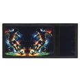thumbnail image 4 of CHAQLIN Stretch Polyester Children's Trifold Card Wallet with Soccer Player Decoration , Youth Slim Wallet for Outdoor and Daily Use, 4 of 7