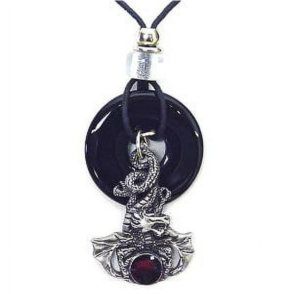 Necklace - Dragon & Stone