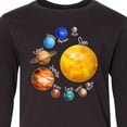 thumbnail image 4 of Inktastic Sun and Planets Yes, and Pluto Long Sleeve Youth T-Shirt, 4 of 5