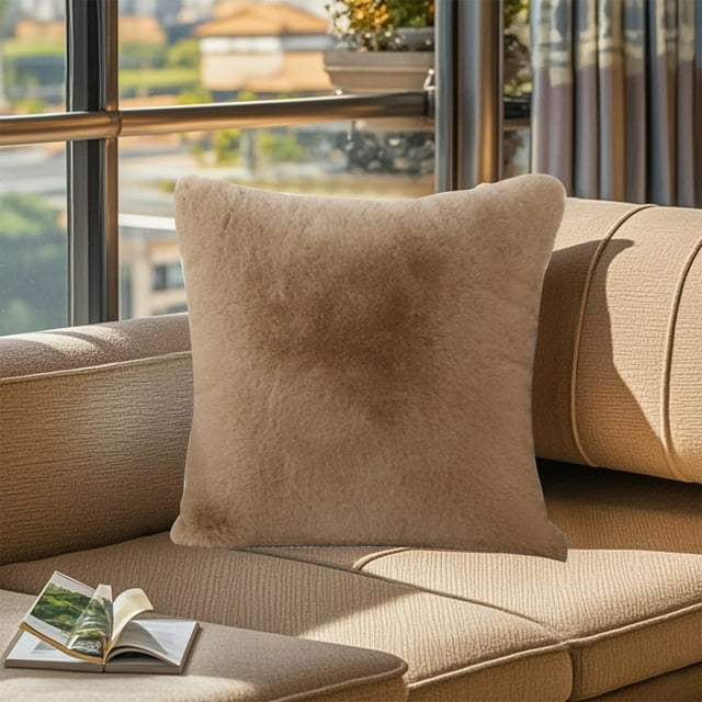 Housse de Coussin Décoratif, Taie d'Oreiller 17,7 X 17,7 Po, Déco de Canapé et de Chambre, Coussin d'Été pour l'Extérieur, Design à Fermeture Éclair Invisible