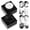 Black & White, variant on Saviland 60g Clear Builder Nail Gel - Strengthen and Harden Gel Nail Extension with 100PCS Nail Forms