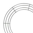 thumbnail image 6 of Wire Wreath Frame,metal wire Wreath Frame for crafts round,metal wreath rings Christmas flower wreath frames,wreath hoop wreath making supplies DIY,iron wreath circle flower Black 40cm, 6 of 7