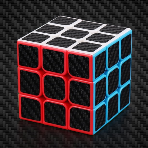 Cubo de velocidad Cubo de velocidad Adhesivo de fibra de carbono 3x3x3