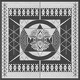 thumbnail image 1 of Ahgly Company Machine Washable Indoor Square Transitional Light Gray Area Rugs, 8' Square, 1 of 7