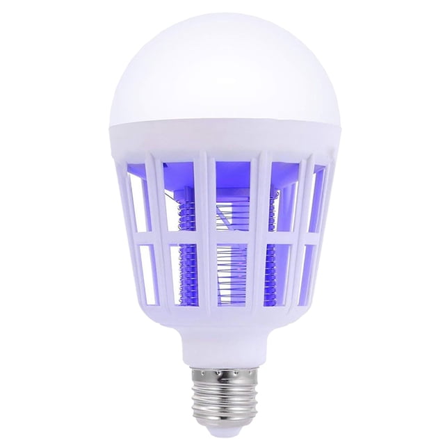 Bombilla a granel Lámpara electrónica 2 en 1 para matar mosquitos Luz LED para control de moscas de la fruta Insectos Moscas Mosquitos, adecuada