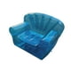 thumbnail image 4 of Silla inflable sofá sofá simple silla de sofá pvc cómodo sofá de sofá de sofá perezoso soplo para viajar en interiores al aire libre Azul, 4 of 8