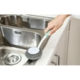 thumbnail image 3 of EeaseCA Handle Wire Brush Cleaning Ball Scourer Dish Washing Kitchen Cleaning (Green), 3 of 5