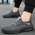 thumbnail image 4 of CORASUN Men's Running Shoes Breathable Fly-knit Sneakers, Lightweight Non-Slip Athletic Tennis Shoes for Walking, Gym, Jogging & Casual Work, 4 of 7