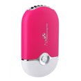thumbnail image 1 of Ventilador eléctrico para secar pestañas, sin aspas, recargable por USB, portátil, de mano, mini ventilador para extensiones de pestañas, color rojo, 1 of 10