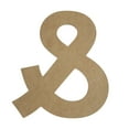 thumbnail image 1 of Wooden Letter Unfinished, Arial Font, Craft Cutout, 1 of 2