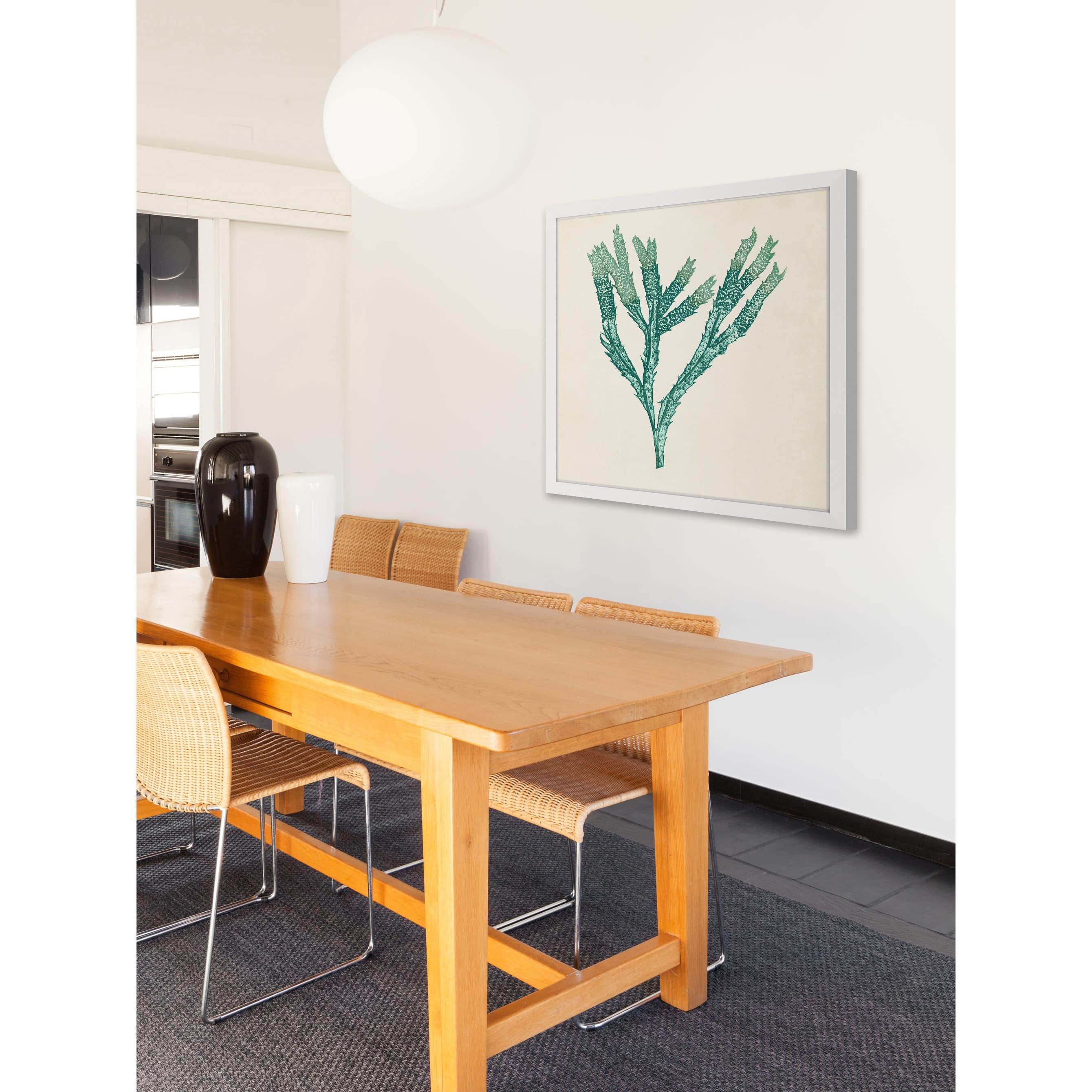 Marmont Hill "Chromatic Seaweed III" Framed Painting Print