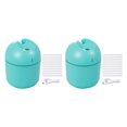 thumbnail image 3 of QualitChoice Bedroom Desk LED Humidifier 250ml Essential Oil Air Diffuser Portable Mist Sprayer Personal Household Supplies Green 10 Sticks 2Set, 3 of 6
