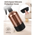 thumbnail image 4 of Botella de aerosol Bontip Amber Glass de 500 ml con funda de silicona, paquete de 2, 4 of 7