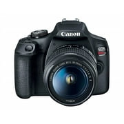 كاميرا Canon EOS Rebel T7 DSLR مع عدسة 18-55 مم 2727C002 (الإصدار الدولي)