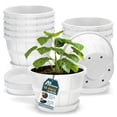 thumbnail image 1 of Planters Lifemaster 10" Plastic Whiskey Barrel 10-Pack, 1 of 7