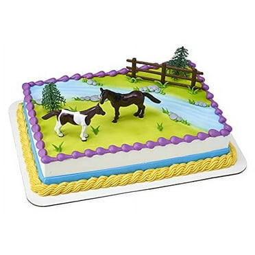 Decopac Horses DecoSet Cake Topper