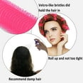 Duslogis Hair Rollers for Short Hair, 6Pcs Small Rollers Hair Curlers