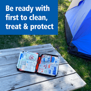 First Aid Only Outdoor Kit for Hiking and Camping, 205 Piece Kit