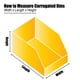 thumbnail image 2 of Top Pack Supply Cajas De Basura Con Parte Superior Abierta, 6"" X 12"" X 4 1/2"", Color Blanco (Paquete De 50), 2 of 4
