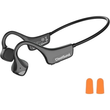 ClootSund  Bone Conduction Headphones Bluetooth, Wireless Sport Headphones with Built-in Mic, Open-Ear Headphones for Running Cycling Walking Fitness Gym