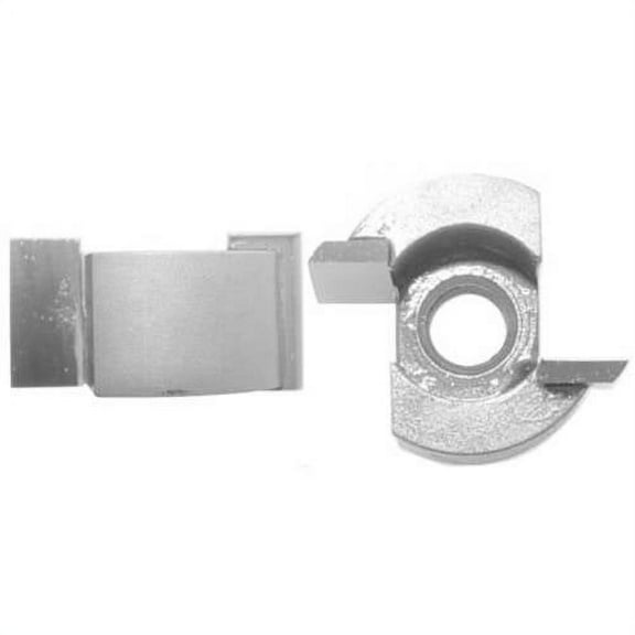 Magnate 3347 Screw Type Mortising Cutter — 1" Cutting Diameter; 17/32" Cutting Height; 1/4" — 28 thread