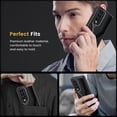 thumbnail image 4 of for Samsung Galaxy Z Fold 3 5G Leather Case With Tempered Glass Protective Phone Cover, 4 of 6