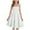 White, variant on LIJCC Girls A Line Swing Dress Layered Tie Shoulder Flowy Cami Short Dress Summer Spaghetti Strap Flowy Dress Teens Casual Ruched Smocked Sundress Kids Clothes