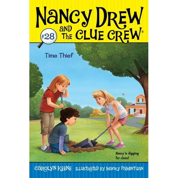 Nancy Drew & the Clue Crew Time Thief, Book 28, (Paperback)