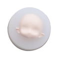 thumbnail image 4 of Cabeza de muñeca de silicona fundida con cara humana, postre de azúcar, pudín, vela reutilizable, pasta de arcilla, profesionales, entusiastas de, 4 of 9