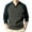 Gray, variant on SDNall Men's Raglan Sleeve Sweater, Solid Color Knit Pullover with V-Neck Collar for Casual Style