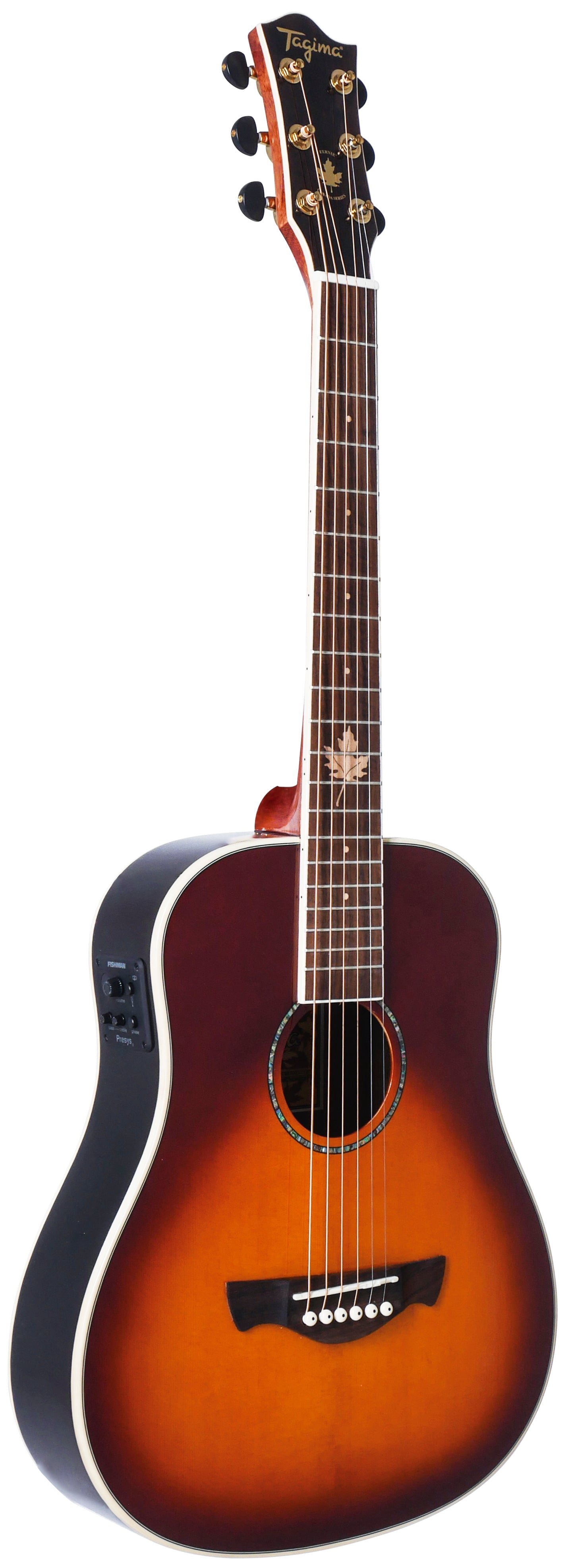 Tagima FERNIE EQ-CB Acoustic Guitar - Cherry Burst