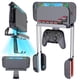 thumbnail image 1 of Soporte metálico de pared para consolas Nintendo Switch 2/OLED/NS: soporte resistente con 7 ranuras para cartuchos de juegos, 4 ganchos y 1 soporte para mandos, 1 of 7