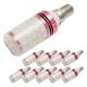 thumbnail image 2 of 10 Bombillas LED Tipo Maíz E14 de 12 W para Reemplazar Lámparas Halógenas, Bombillas Pequeñas con Rosca, Bombillas Inteligentes de Bajo Consumo, Luz Cálida, 2 of 5