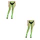 thumbnail image 4 of Jumpingount 1 par de pantimedias con tirantes, calcetines, diseño de agujeros, levantamiento de cadera, medias de red llamativas para San Type1 NO1, 4 of 6