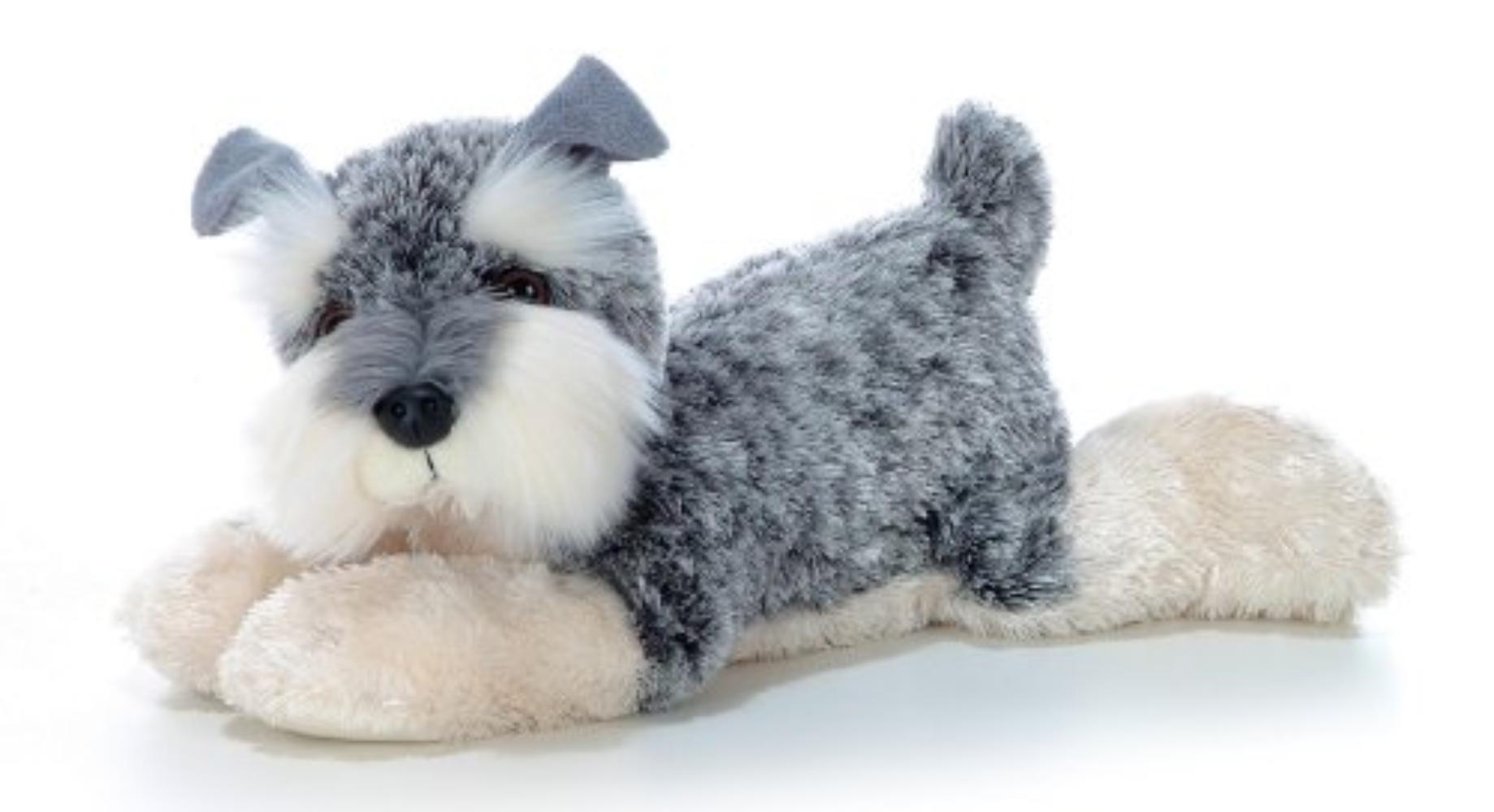 mini schnauzer plush toy