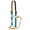 Blue/Tan, variant on Weaver Leather Breakaway Horseman's Halter with Rope Noseband Hurricane Blue / Weanling