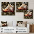 thumbnail image 4 of Designart Designer Marble Sneaker II Canvas Wall Art, 4 of 5