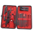 thumbnail image 7 of Hent 18-Piece Manicure & Pedicure Kit, Stainless Steel Nail Grooming Set with Portable Case, Professional Nail Care Tools, 7 of 7