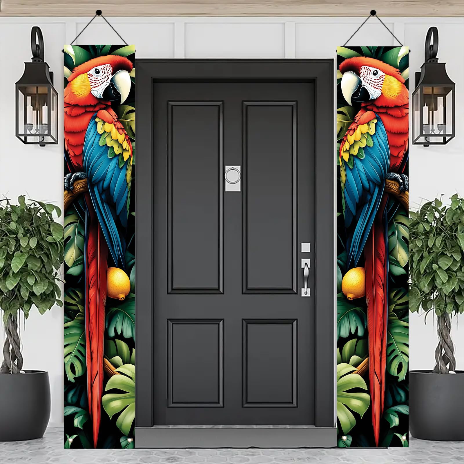 Patriotic Eagle Porch Banners 71x12 Inch American Flag Independence Day Outdoor Decorations Bald Eagle Hanging Porch Signs 4th of July Memorial Day Veterans Day Home Decor